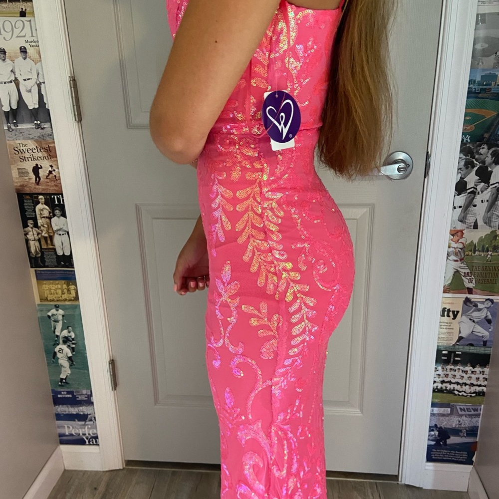 Windsor Brand new with tags Gorgeous Hot pink dress - Picture 4 of 10